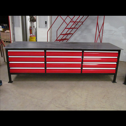 12-Drawer Workbench